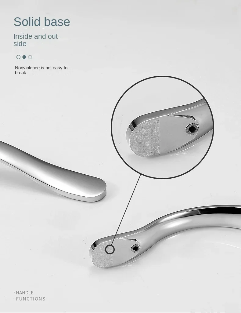 Description Picture 4 of itemModern Door Handles Kitchen Cabinet Handles and Knobs Silver Furniture Hardware Wardrobe Cupboard Handle Drawer Pulls