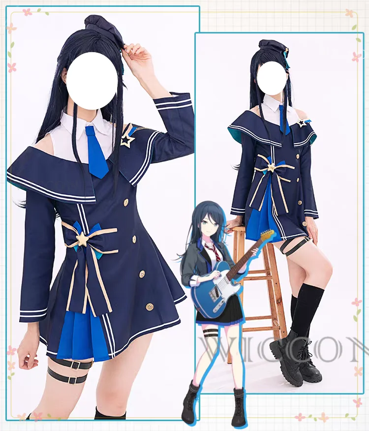 Hoshino Ichika Project Sekai Colorful Stage Cosplay Leo/need Hoshino Ichika Cosplay Costume Wig Cosplay Uniform Stage Costume