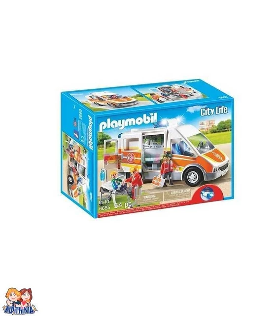 Playmobil city life PLAYMOBIL ambulance - AliExpress