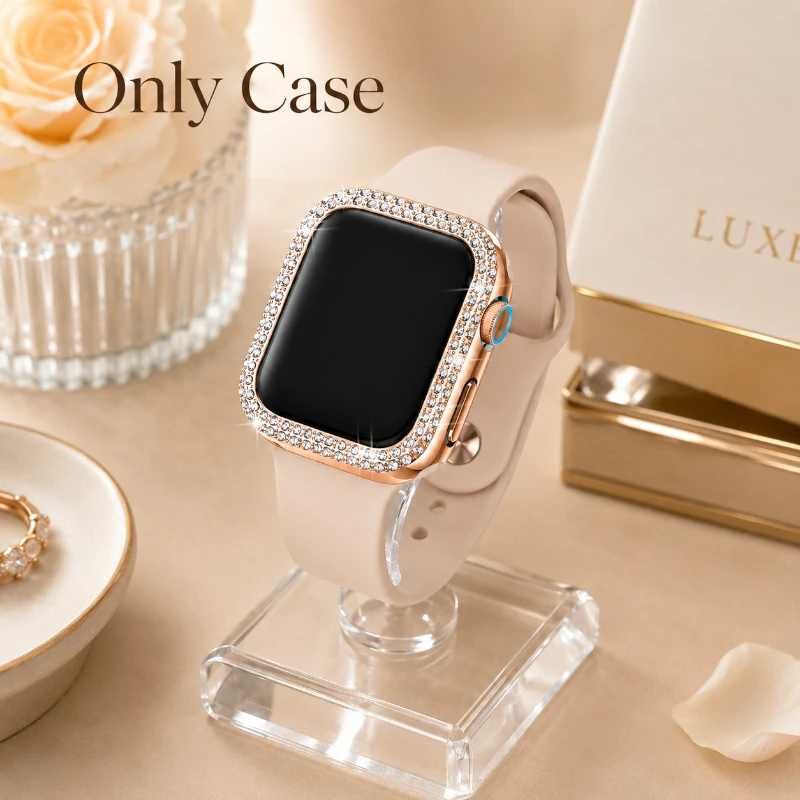 Luxury Bling Diamond Bumper Fashion Protective Watch Cover