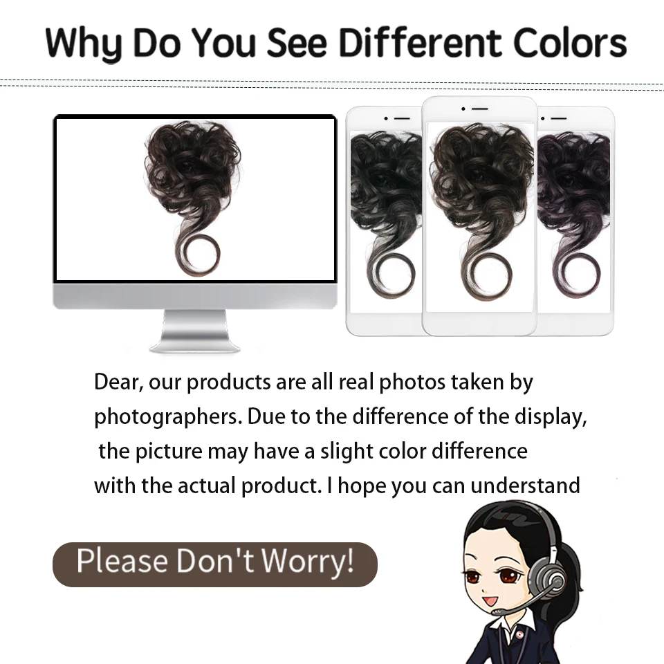 LUPU 2Pcs Messy Bun Hair Piece Tousled Updo with Tendrils Hair Bun Extensions Wavy Curly Hair for Women