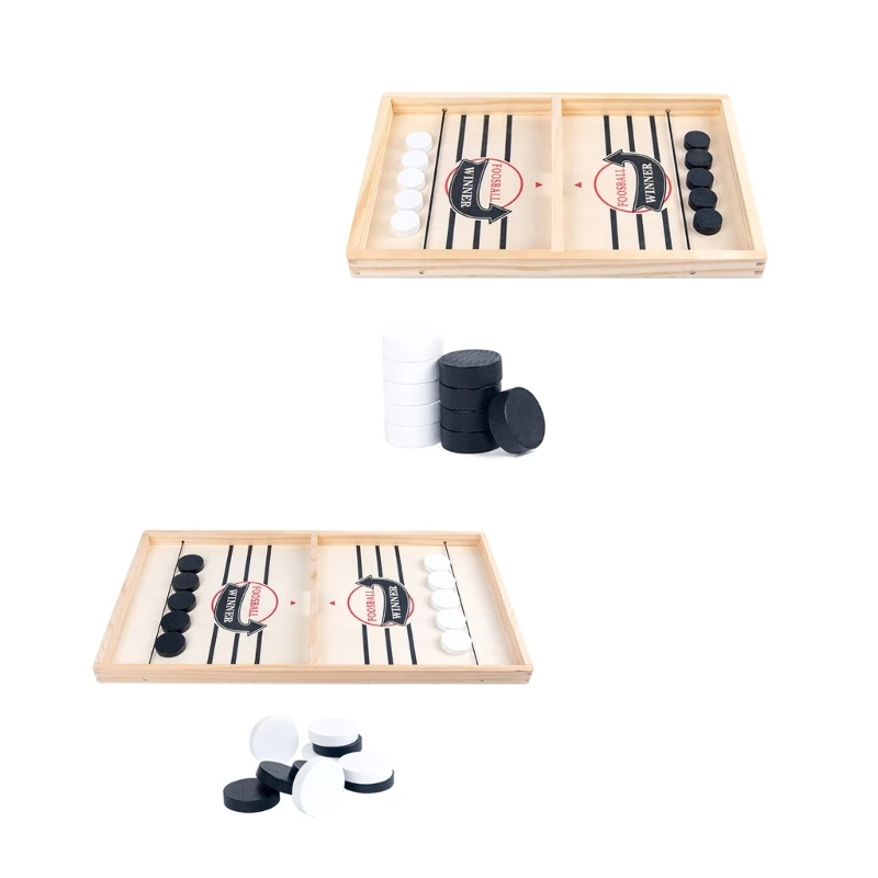 Desktop Foosball Battle Game Family Gathering Table Game Party Props Board Game Dropship large sling puck game foosball winner board game wooden hockey table game fast paced slingshot game board rapid sling table battle speed string pu