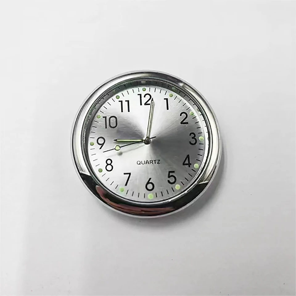 Horloge De Voiture Numérique à Quartz Avec Miroir Rectangulaire En
