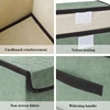 Non-woven Fabric Fold Storage Box Bedroom Wardrobe  Toy Clothes Sundries Organizer with Cover Underwear Sock Home Accessories 4