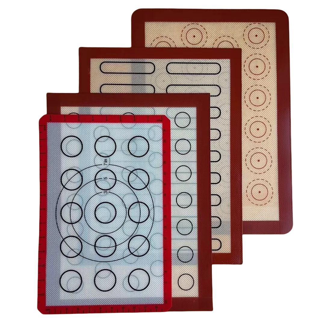 Silicone Baking Mat-Reusable Oven Baking Tray-Can Bbtain 3 Colors Non Stick Fast Simple And Easy To Clean Holiday Gifts