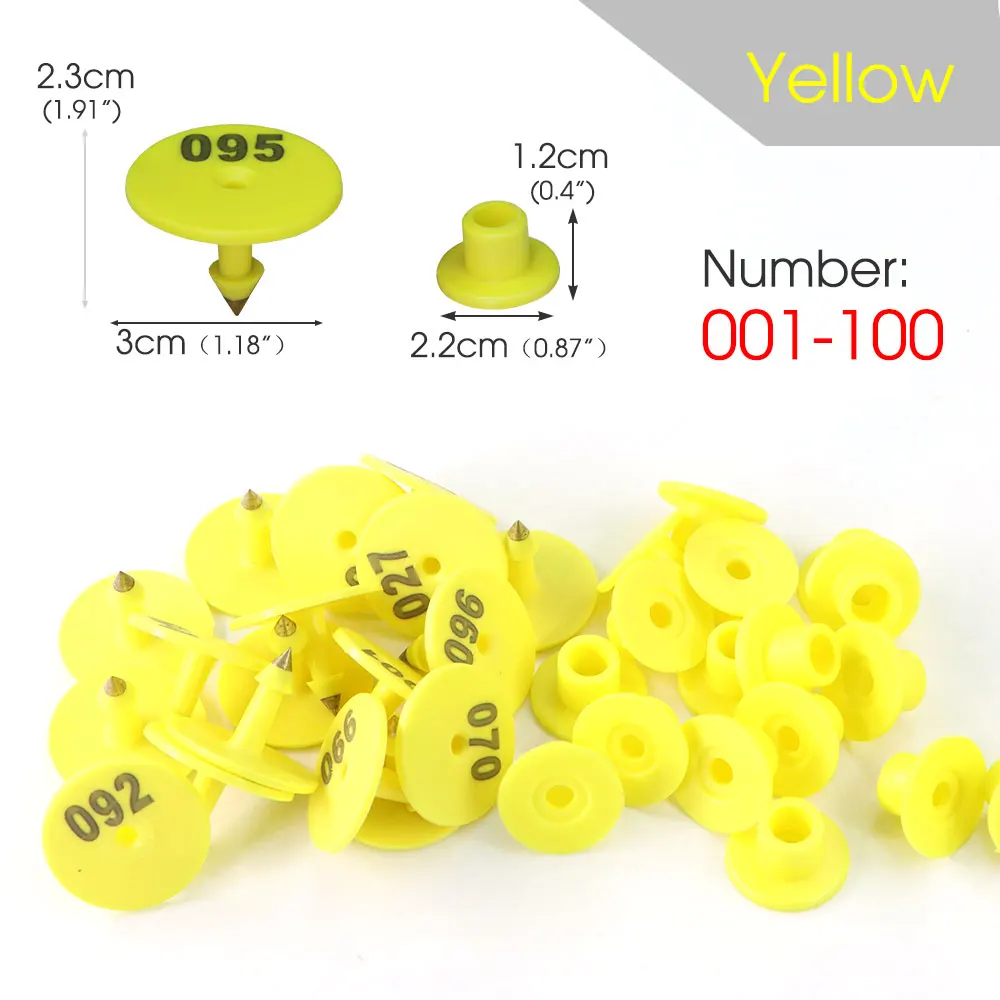 Yellow NO.001-100