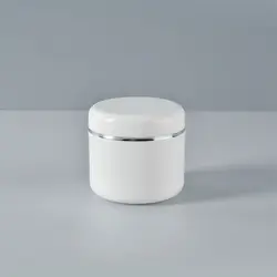 Versatile Cosmetic Containers with Lids - Refillable Travel - Size Jars for Creams and Lotions (20g - 250g) (150g)