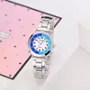 Simple Creative Color Splicing Desgin Kids Watch Girls Stainless Steel Fashion Ladies Women's Relojes Montres Kol Saati Timer 2