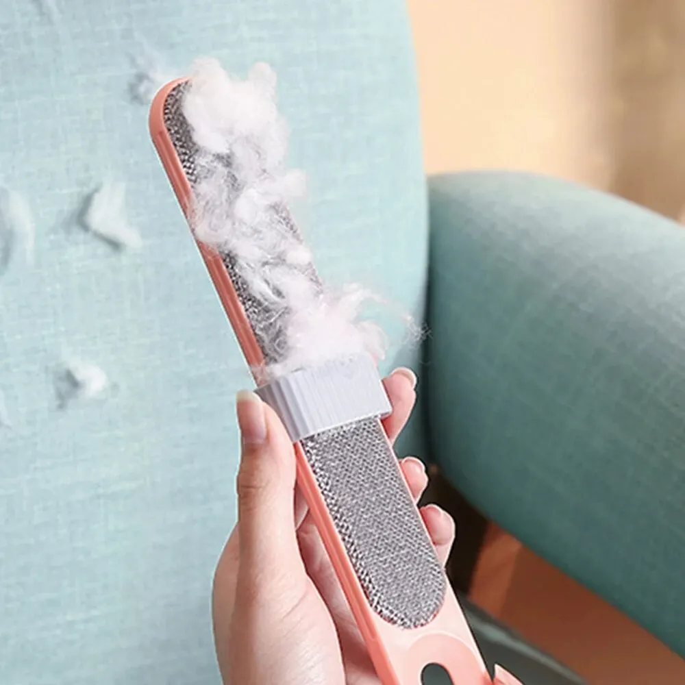 Pet Hair Remover 1PC Grand Fusion Self Cleaning Lint Brush Easy-to-Clean Pet Hair Remover Tool Roller for Lint and Pet Hair