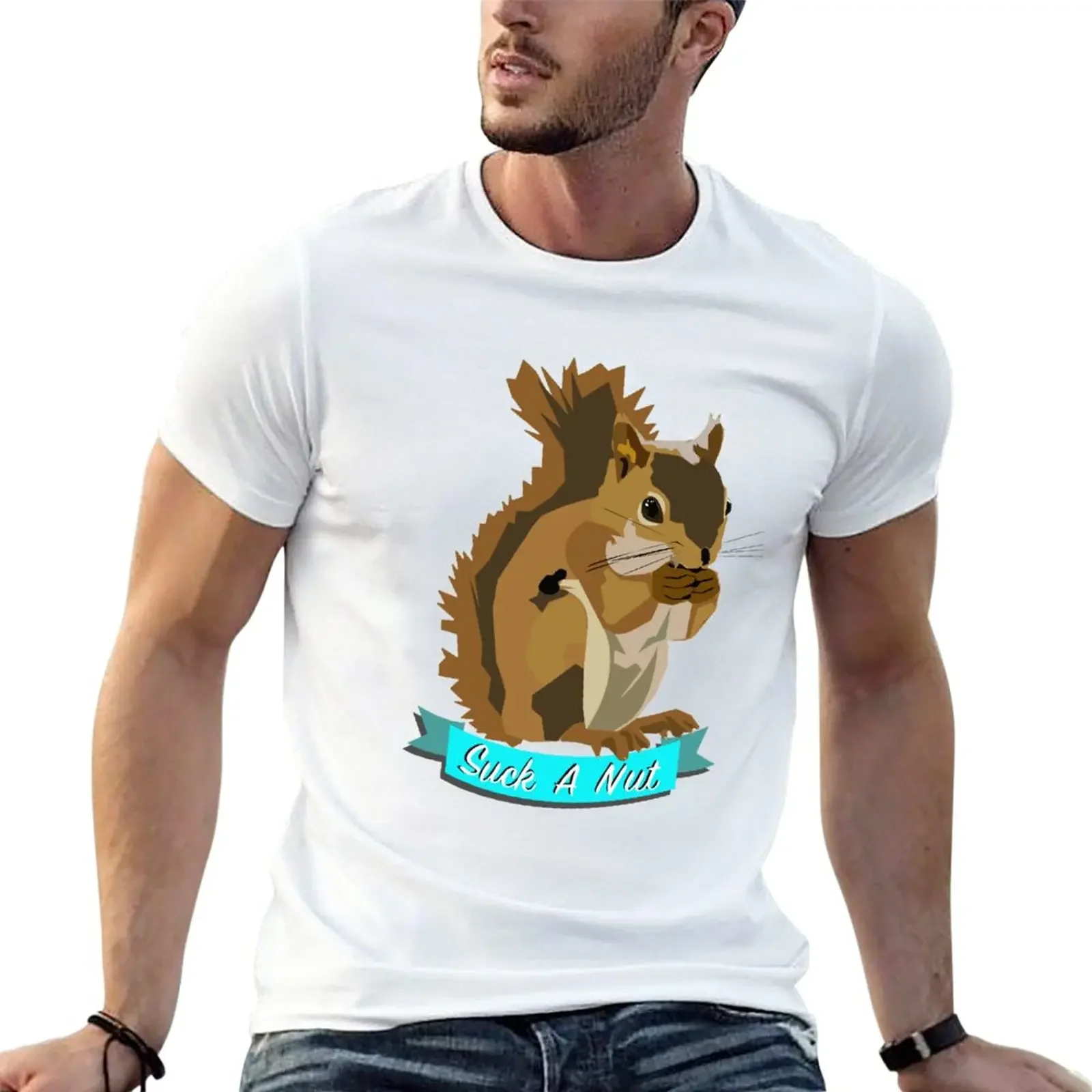 

Suck A Nut T-Shirt summer clothes customs clothes for men
