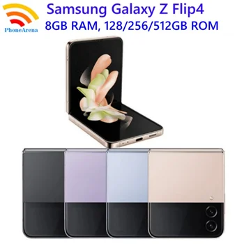 Samsung Galaxy Z Flip4 Z Flip 4 5G F721B F721N F721U1 6.7" RAM 8GB ROM 128/256/512GB NFC Snapdragon Foldable 99% New Phone