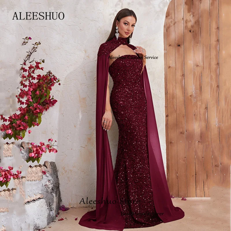 Рисунок 4 - Изысканное длинное платье Aleeshuo