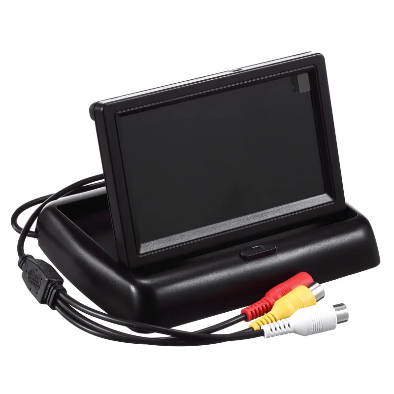 Car Rear View Camera Reversing Parking System Kit 4.3" inch TFT LCD Rearview Monitor Night Vision Backup Camera