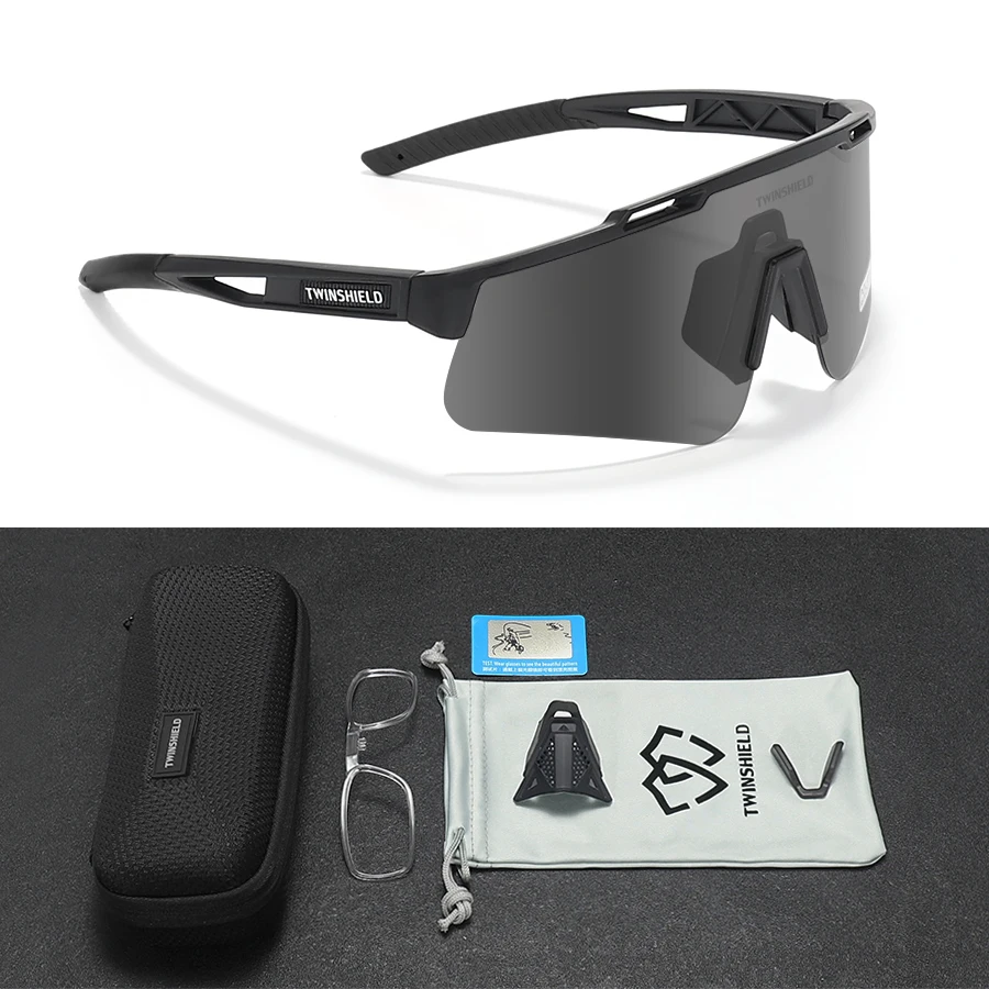 TWINSHIELD Dos Almohadillas Para La Nariz Gafas Para Exteriores UV400 Gafas  De Sol Para Ciclismo Deportes Gafas Para Bicicleta MTB Bicicleta De Montaña  Pesca Senderismo Gafas Para Montar Para Hombres Y Mujeres