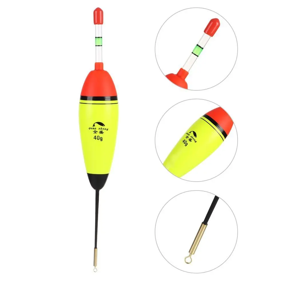 Fishing Floats Fishing Float Fishing Bobber Fishing Buoy Fishing Light Stick 10g 20g 30g EVA Floats Light Stick Vertical Fishing Floats Bobber Buoyancy Luminous Float