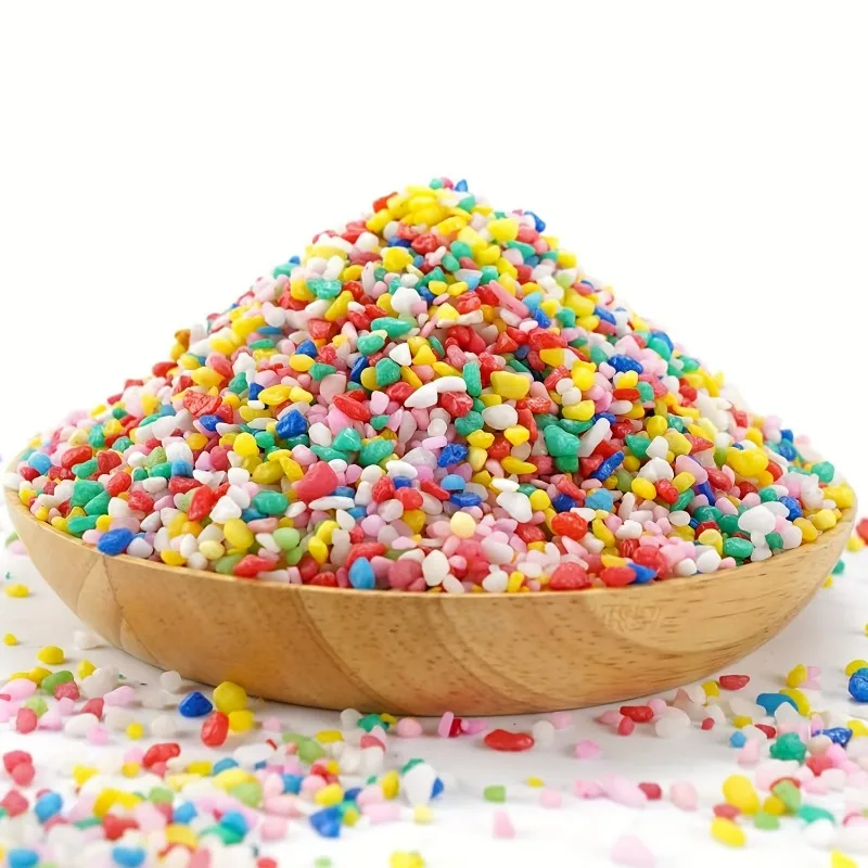 Colorful Pebbles For Aquariums & Succulents-300g, Decorative Stones For Fish Tank Bottom Sand And Landscaping