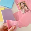 MINKYS  ice Cream Color 50pcs/pack Kpop Toploader Card Bag Photocard Sleeves Idol Photo Cards Protective Storage Bag 3