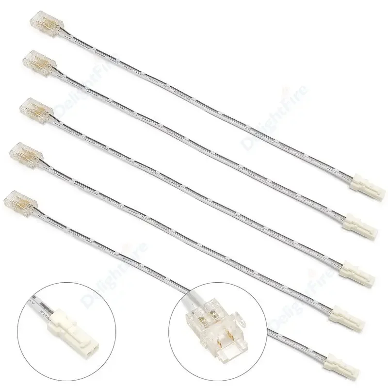 2pin8mmCOBConnectortoDuPontterminalLEDStripTerminalExtension