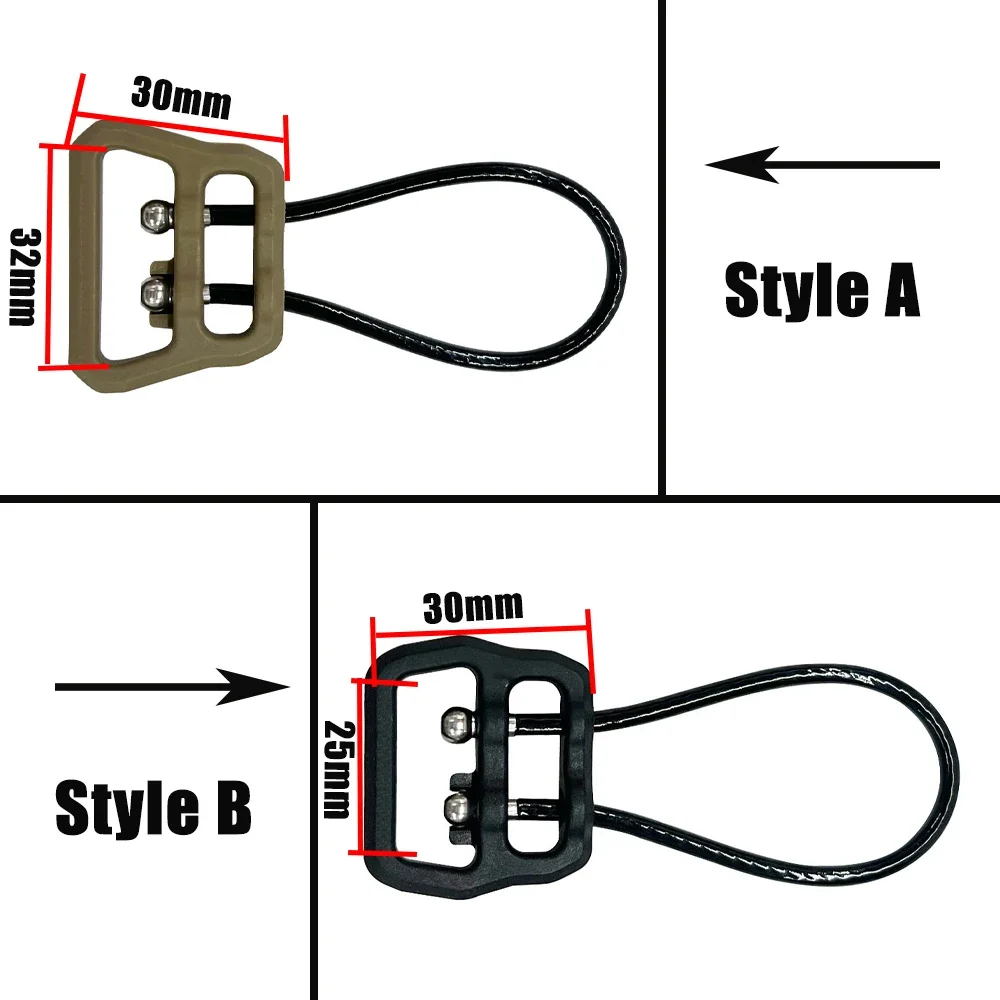 Enhanced Tactical Sling Hook Connector - Universal Metal Buckle Adapter