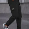 Men's Slim Fit Outdoor Casual Pants Spring Autumn Workwear Multiple Pockets Youth Fashionable Personality Cross-Border