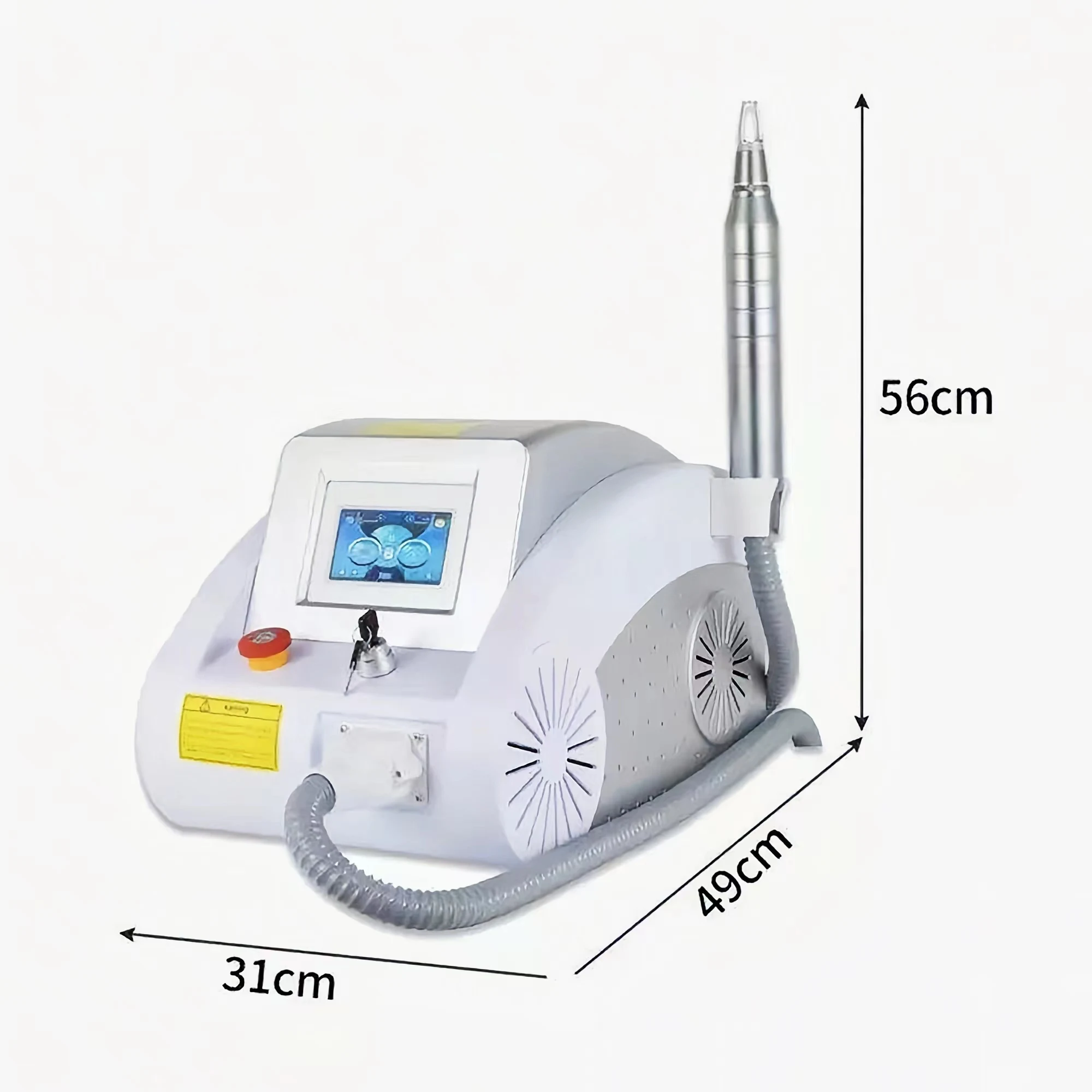 2000W Q Switched Nd Yag Laser 1320 1064 532nm Laser Tattoo Removal For Peeling Carbon And Pigmentation