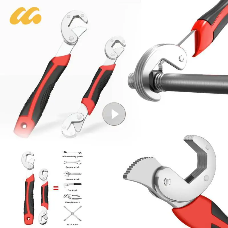 

Универсальный ключ для деревообработки, нескользящий Многофункциональный ручной инструмент из нержавеющей стали для труб, ручные инструменты