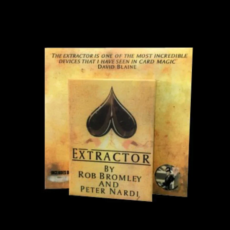 

Extractor (Gimmick+DVD) Card Magic Tricks Magician Card to Pocket Magia Close Up Illusions Props Mentalism Amazing Funny
