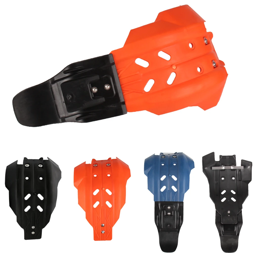Paire De Protections De Cadre Cadiaracing Pour KTM – Orange/Noir – Supermoto Enduro