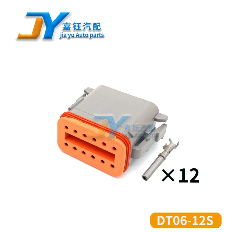 Kit Connecteurs DT étanches 2 à 12 Voies - Pour Auto, Moto, Bateau | Broches 1,5 Mm, Câbles 20-14 AWG