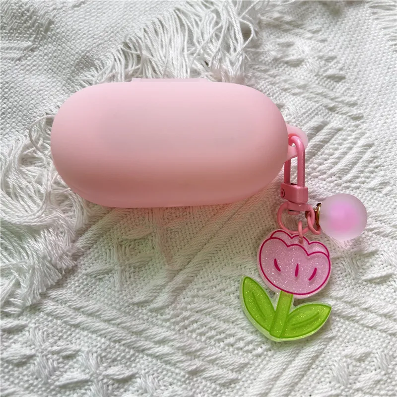Silicone Soft Protective Case with Lanyard for Wireless Bluetooth Headphones
