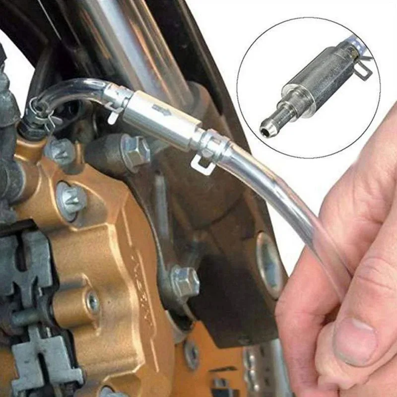 Car Motorcycle Brake Bleeding Oil Change Pump Tool Bleeder Fluid Hose Hydraulic Clutch Valve Tube Set Pit Dirt Bike Tool