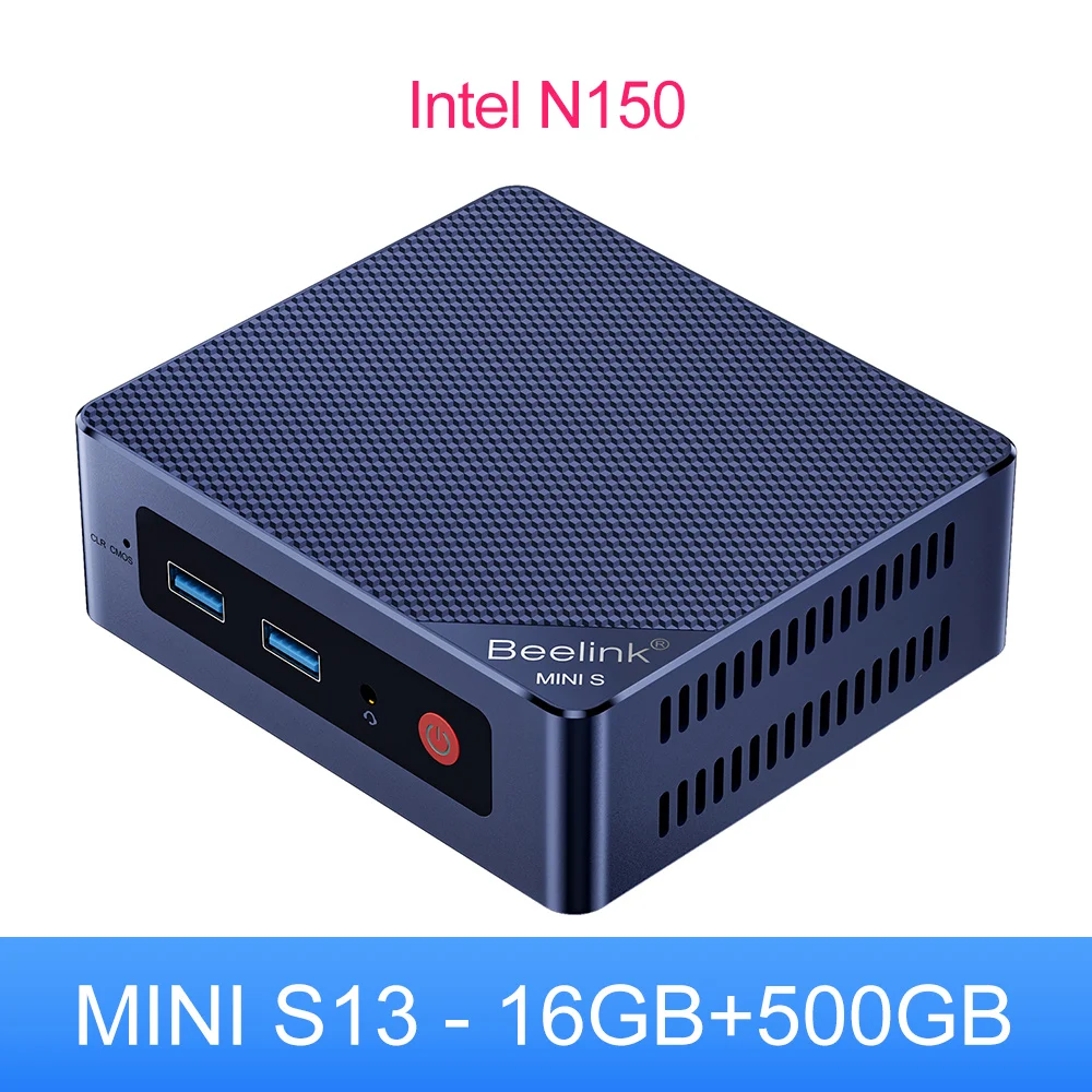 Beelink MINI S13 Pro ミニPC N150 16+500GB Amazon.co.jp: Beelink MINI S13 Pro ミニ PC、第 13 世代 Intel