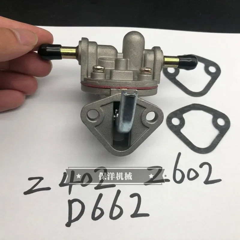 Kubota Z402 Z602 D662 engine hand oil pump manual fuel pump