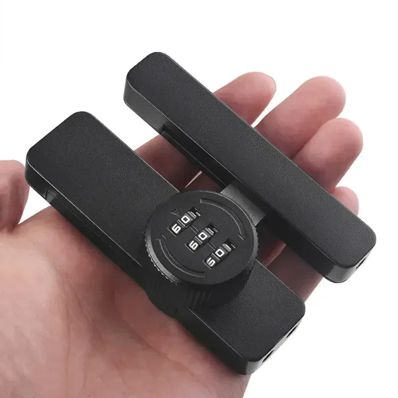 Zinc Alloy Security Door Buckle 3 Digit Password Barn Door Lock Window Latch File Cabinet Anti-theft Lock Indoor Hardware gate buckle door latch door lock latch