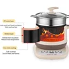 Electric Cooking Pot Dormitory Multi functional Household Electric Stir Fry Steaming Cooking Integrated Pot Dormitory Small Pot 4