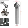 1Pcs 3Flute Countersink Drill Bit 90Degree Chamfering Tools Chamfer Cutter Chamfering Cutter Wood Metal Hole Drilling 6.3-20.5mm 5