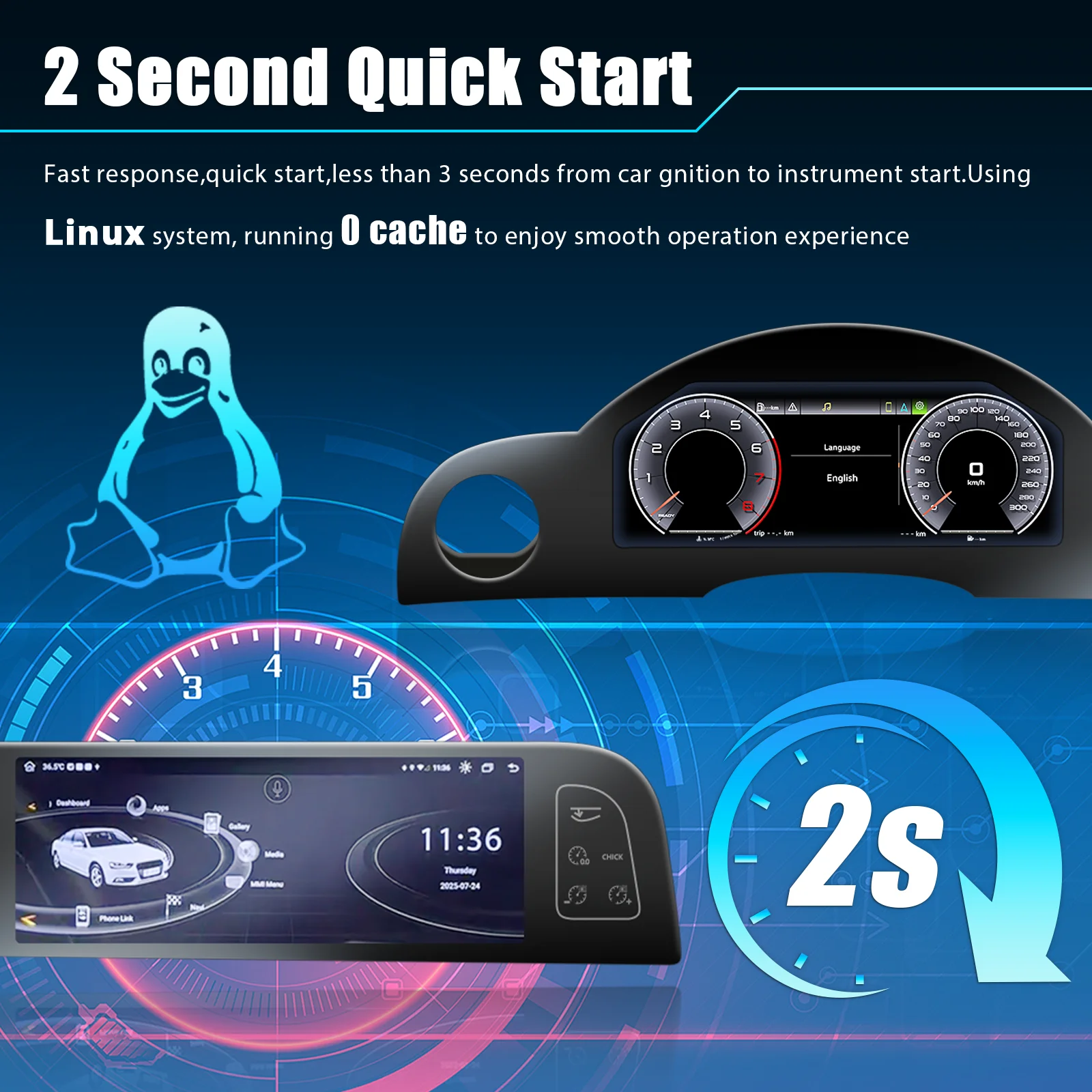 Schermo LCD Per Cruscotto Auto B6 B7 2002-2008, Sostituzione Diretta Con Connettore FPC, Facile Installazione