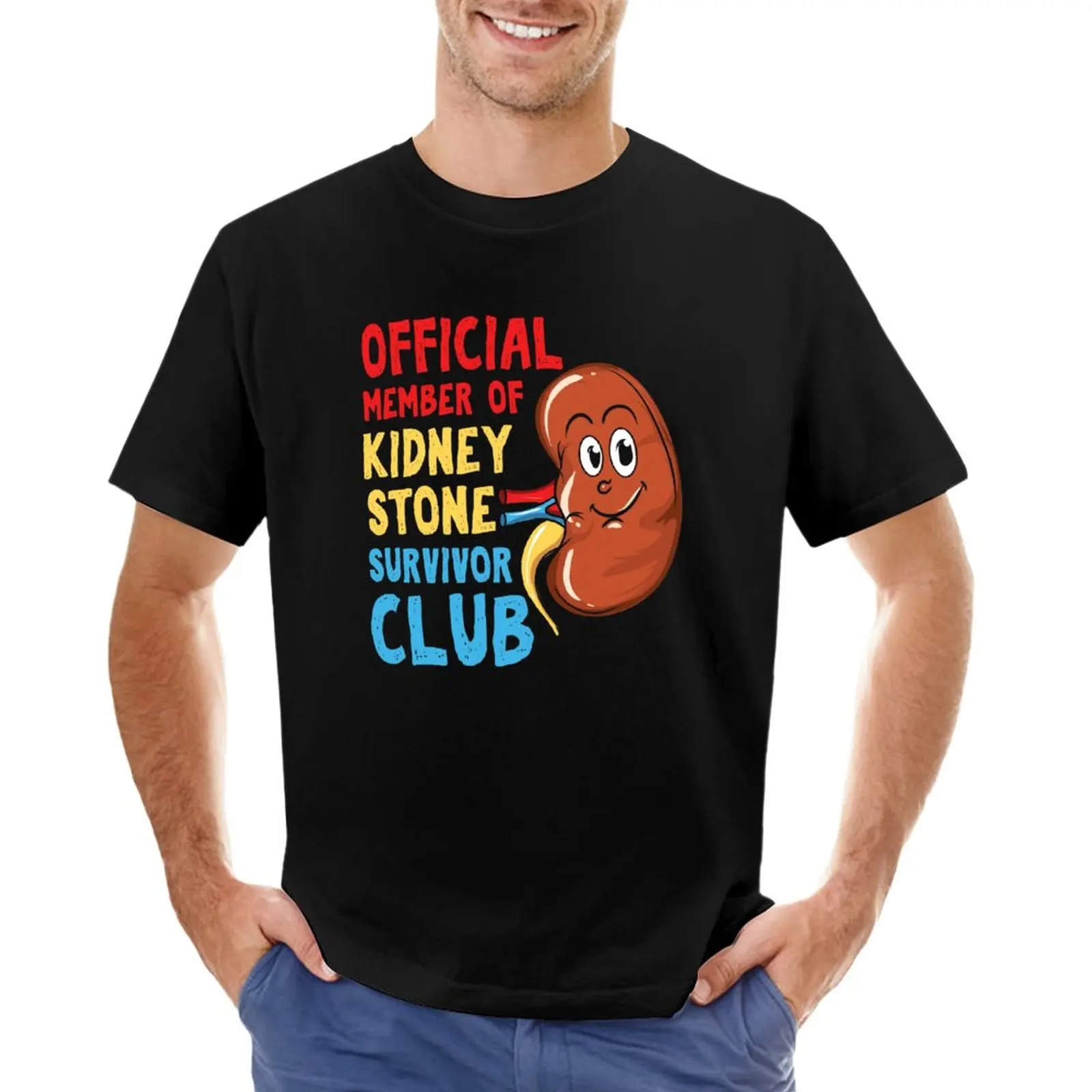 

Funny Kidney Stone Survivor Design T-Shirt animal print shirt for boys graphic t shirt fruit of the loom mens t shirts