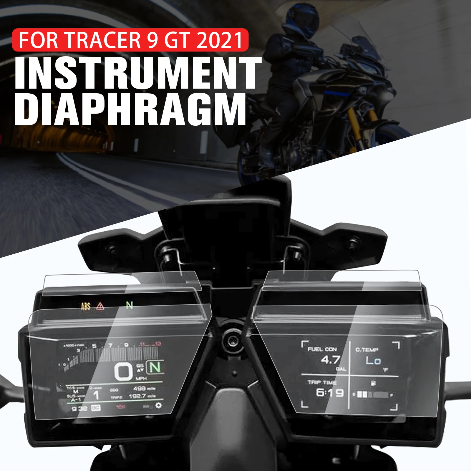 

Для YAMAHA Tracer9 Tracer 9 Tracer-9 GT 2021-защитная пленка от царапин