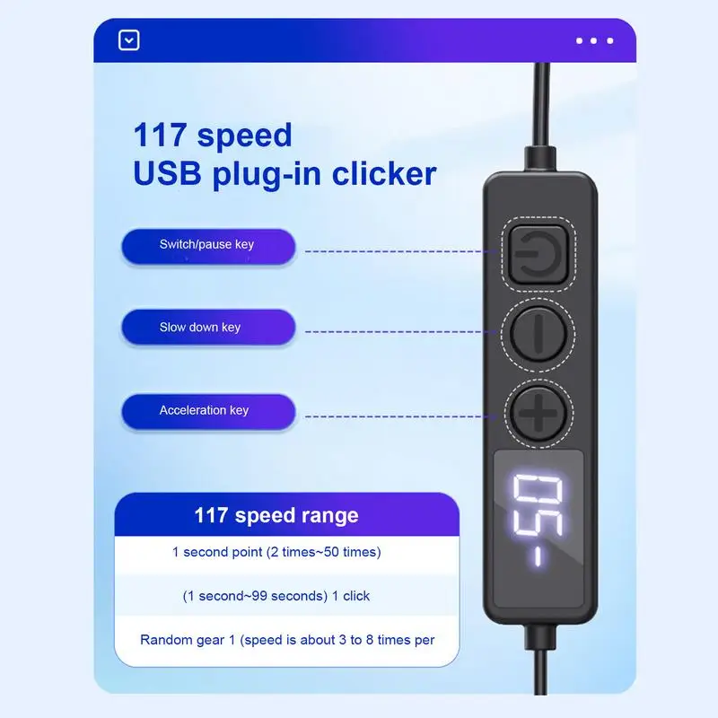 Puzzlegame Clicker Automatico Per Schermo: Il Tapper Intelligente Per Live E Giochi (108 Velocità)