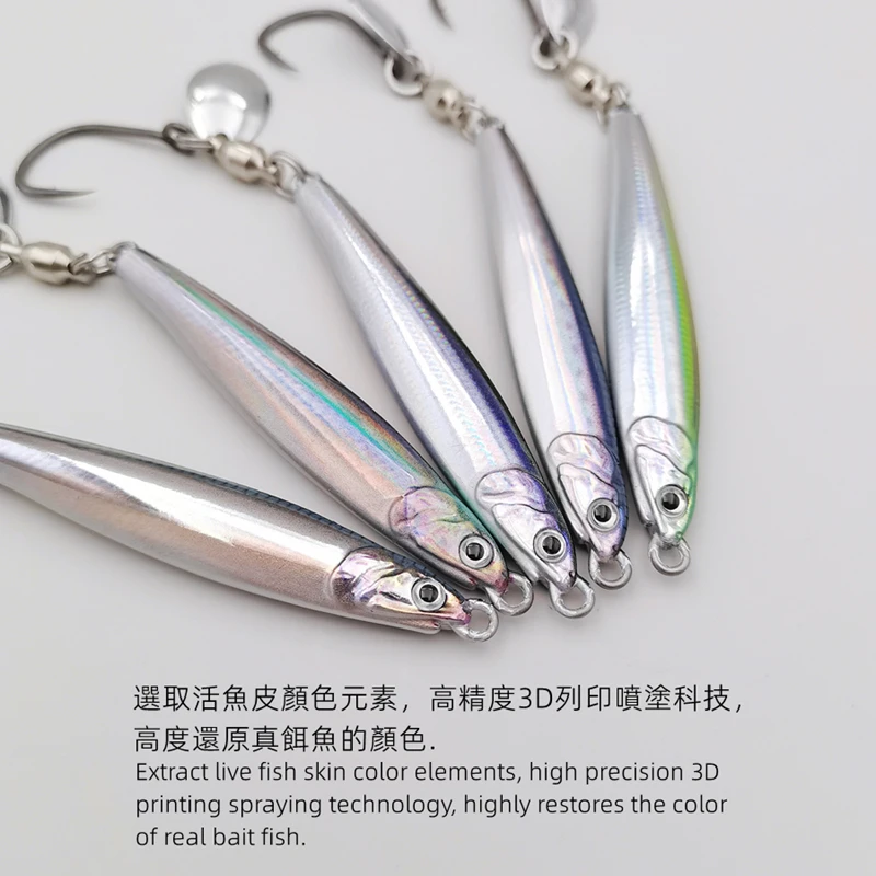 JACKALL Anchovy Metal Jig TYPE-ZERO - 3.5 Oz (100g) Saber Pink Lure For Saltwater Fishing