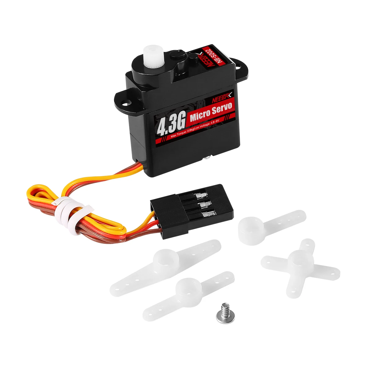 NEEBRC 2g 4,3g 5g 8g 12g 21g Digital Micro Servo für RC Flugzeug Drone Mini Auto Hubschrauber Starrflügel Wltoys K969 K989 XKS X450 – Detail 21