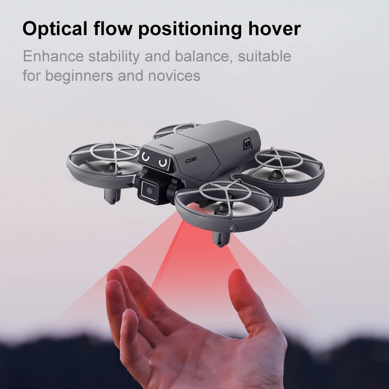 Drone D36 4K/8K GPS WiFi Pliable avec Caméra