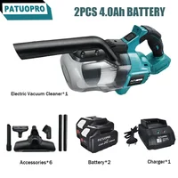 Cordless Handheld Vacuum Cleaner Power Clean Vacuum Cleaner Multi-function Dust Carpet Collect Machine For Makita 18v Battery 1