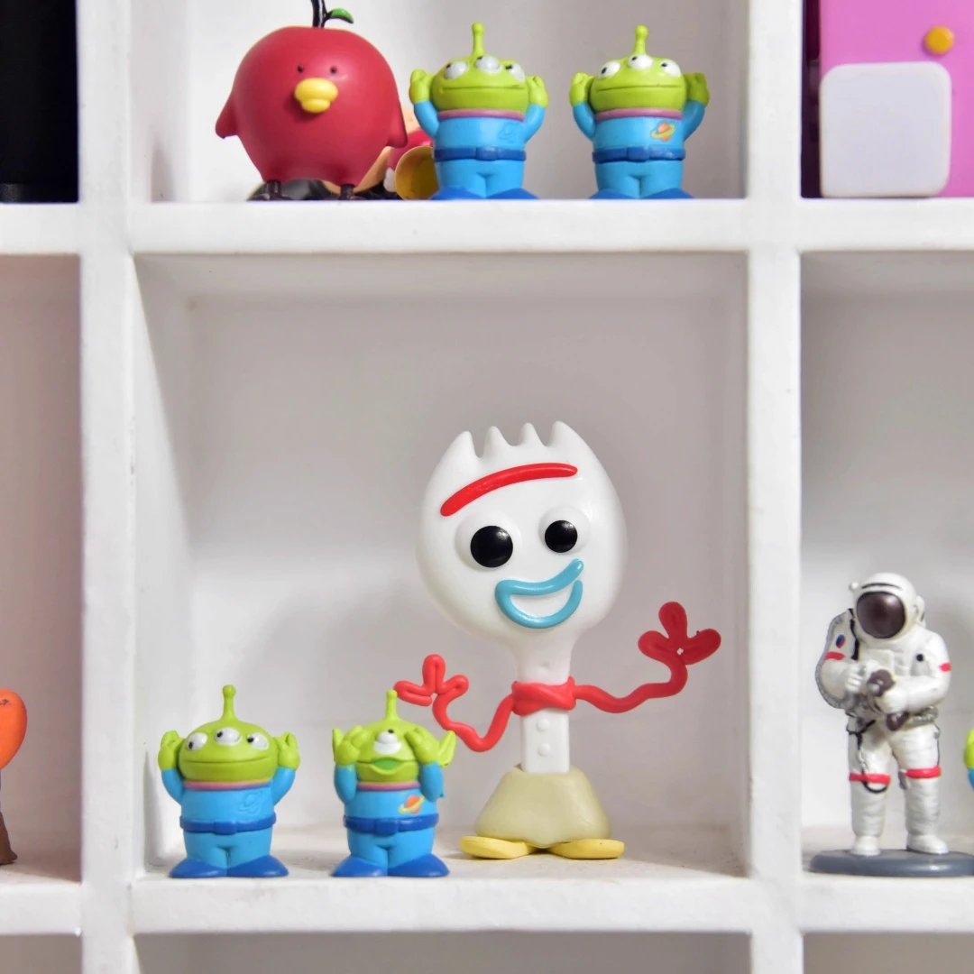 Disney Toy Story Buzz Lightyear Forky Action Figures Collection