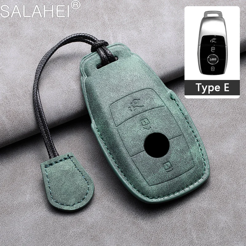 

Car Key Case Cover For Mercedes Benz A C E S G Class GLC CLE CLA GLB GLS W177 W205 W213 W222 AMG W206 W223 S350 C260 C300 S400