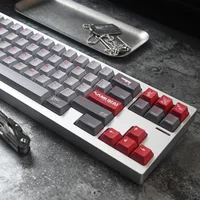 Mechanical Keyboard Keycap Russian Japanese Etymon 142 Keys Custom Silver Hand PBT Keycap Cherry Profile DYE SuB For MX Switches - Image 3