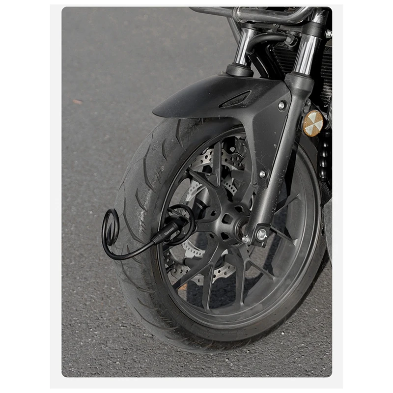 WEST-BIKING-Bike-Lock-With-Key-Security-Cable-Lock-With-Keys-Cable-Locks-For-Bikes-Scooters