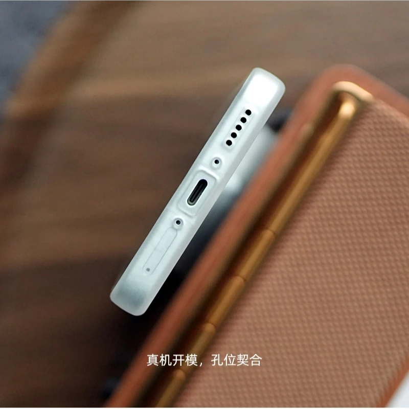 Fashion Magnetic Matte Transparent Shockproof Bumper Phone Case - Soft TPU Silicone Cover
