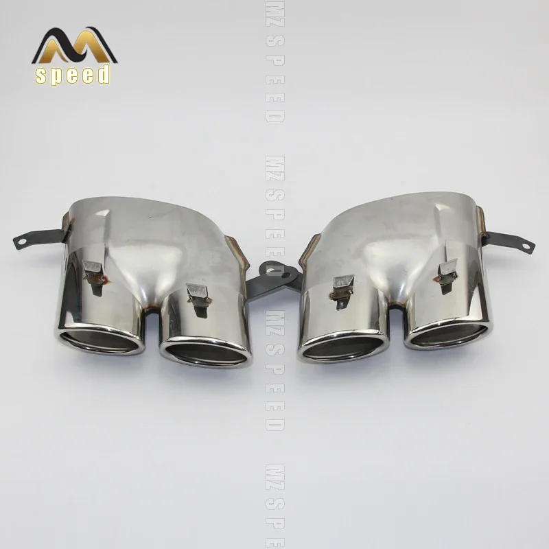 Adatto Per 16-18 Audi A7 Retrofit S7 Tailpipe A6 Retrofit S6 Tailpipe